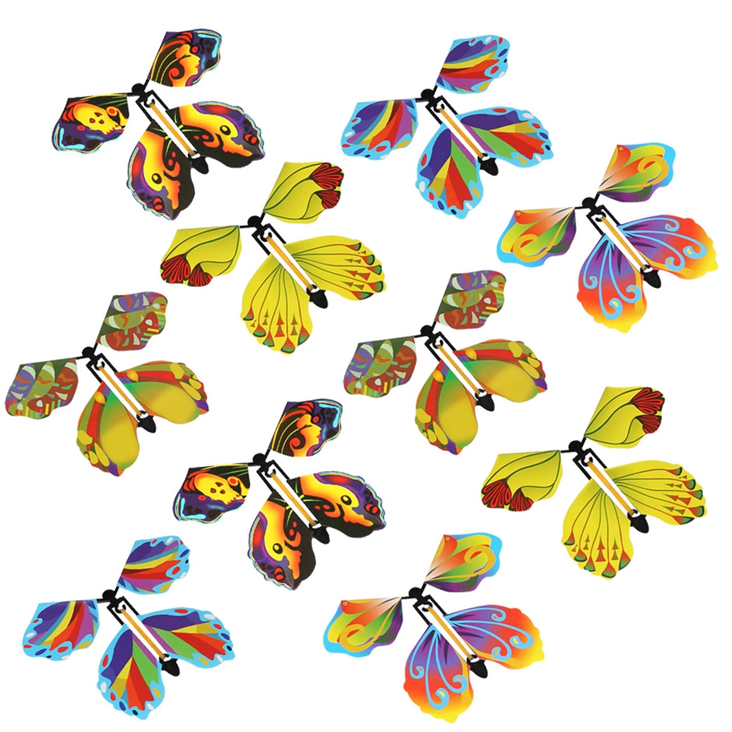 10PCS Magic Flying Butterfly