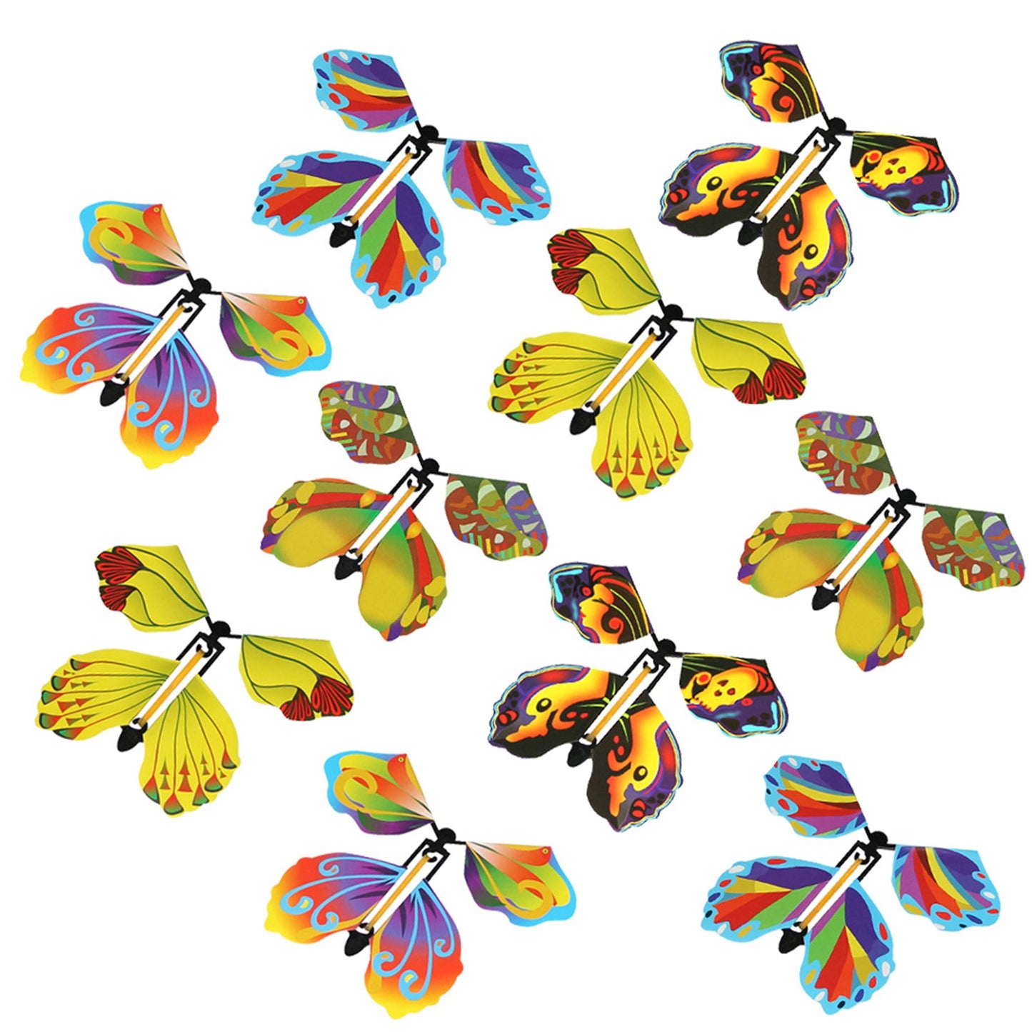 10PCS Magic Flying Butterfly